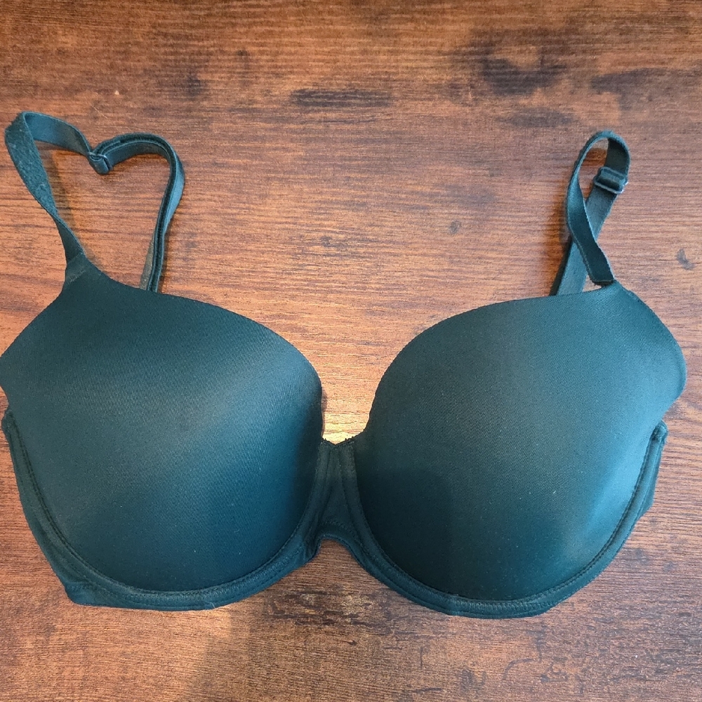 Everyday Smooth Green PINK T-Shirt Bra with Light Padding